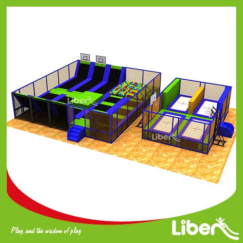 儿童专业体操蹦床训练组合